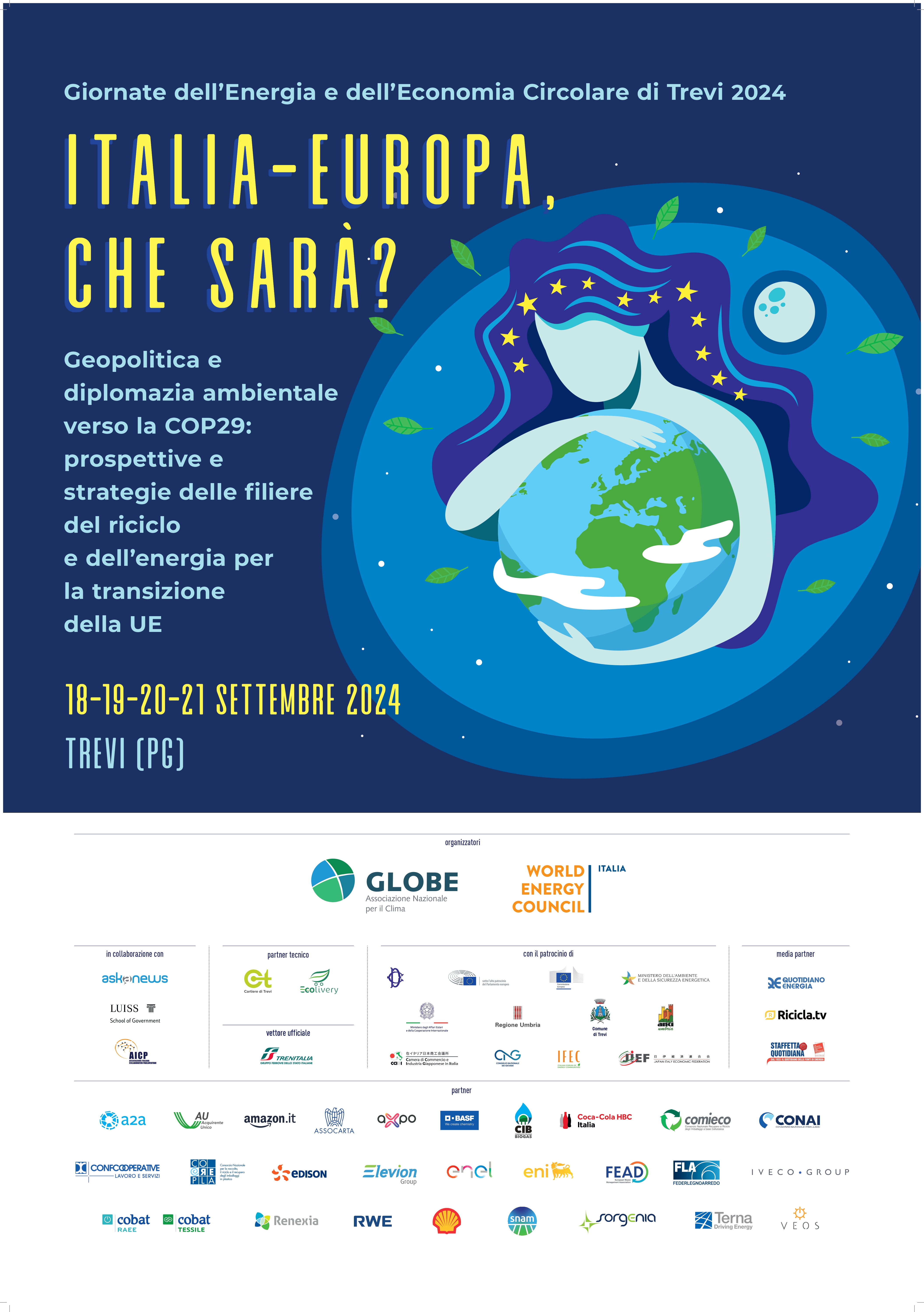 Giornate dell’energia e dell’economia circolare di Trevi 2024. Italia-Europa. Che sarà?