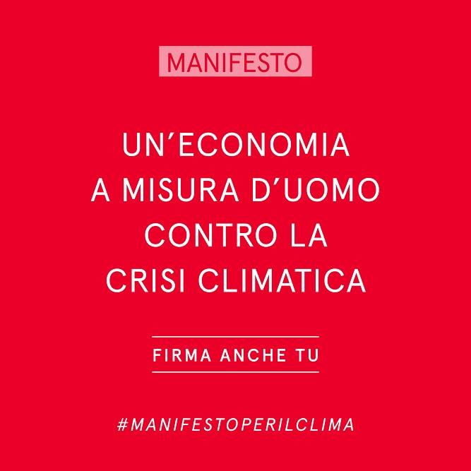 Crisi climatica - Manifesto per un'economia a misura d'uomo