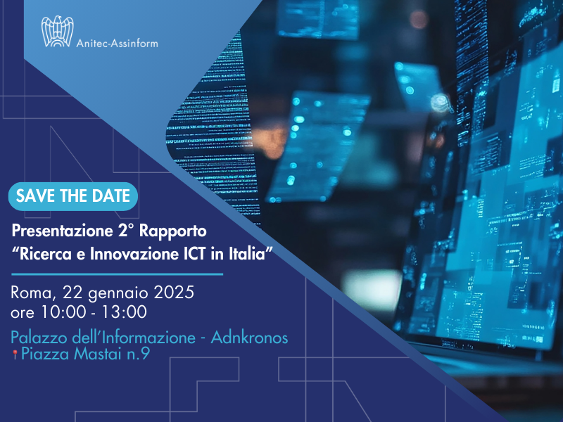 Presentazione del secondo rapporto “Ricerca e Innovazione ICT in Italia”