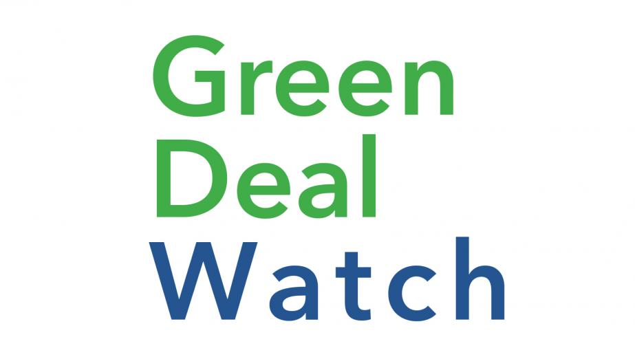 Presentazione del “Green Deal Watch” 