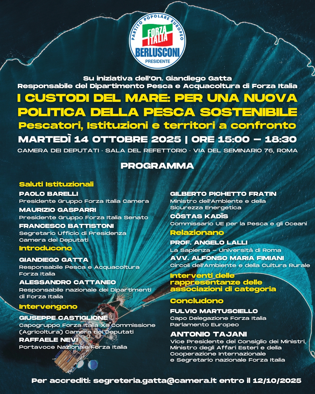 ​I custodi del mare: per una nuova politica della pesca sostenibile - Pescatori, istituzioni e territori a confronto