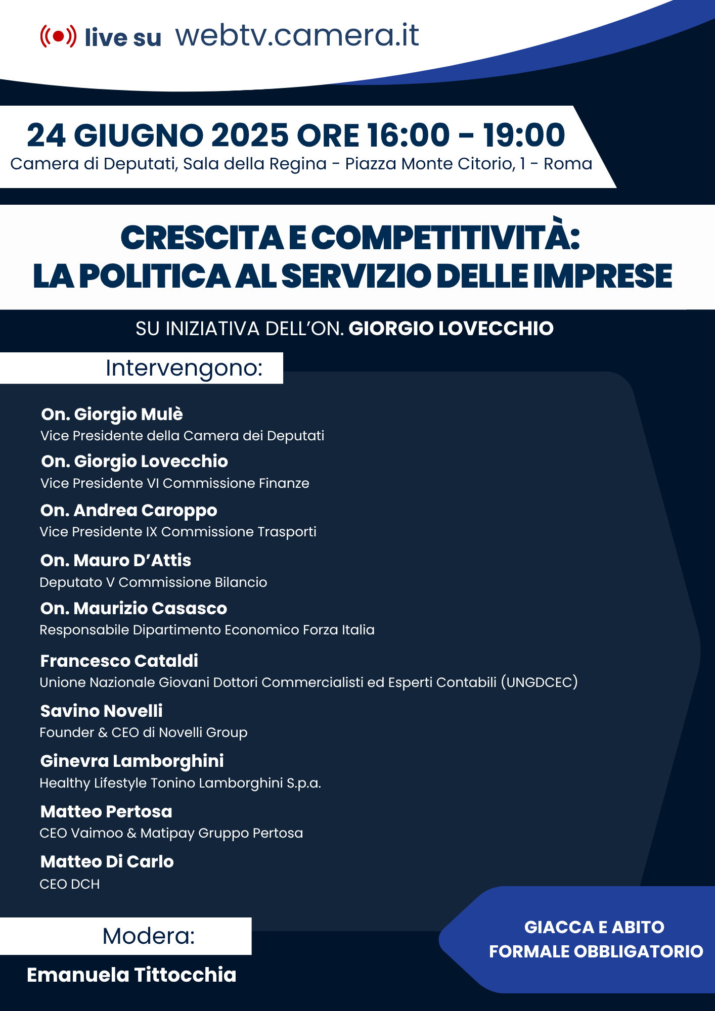 Crescita e competitività - La politica al servizio delle imprese