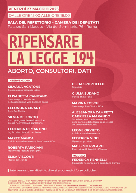 Legge 194: 47 anni dopo