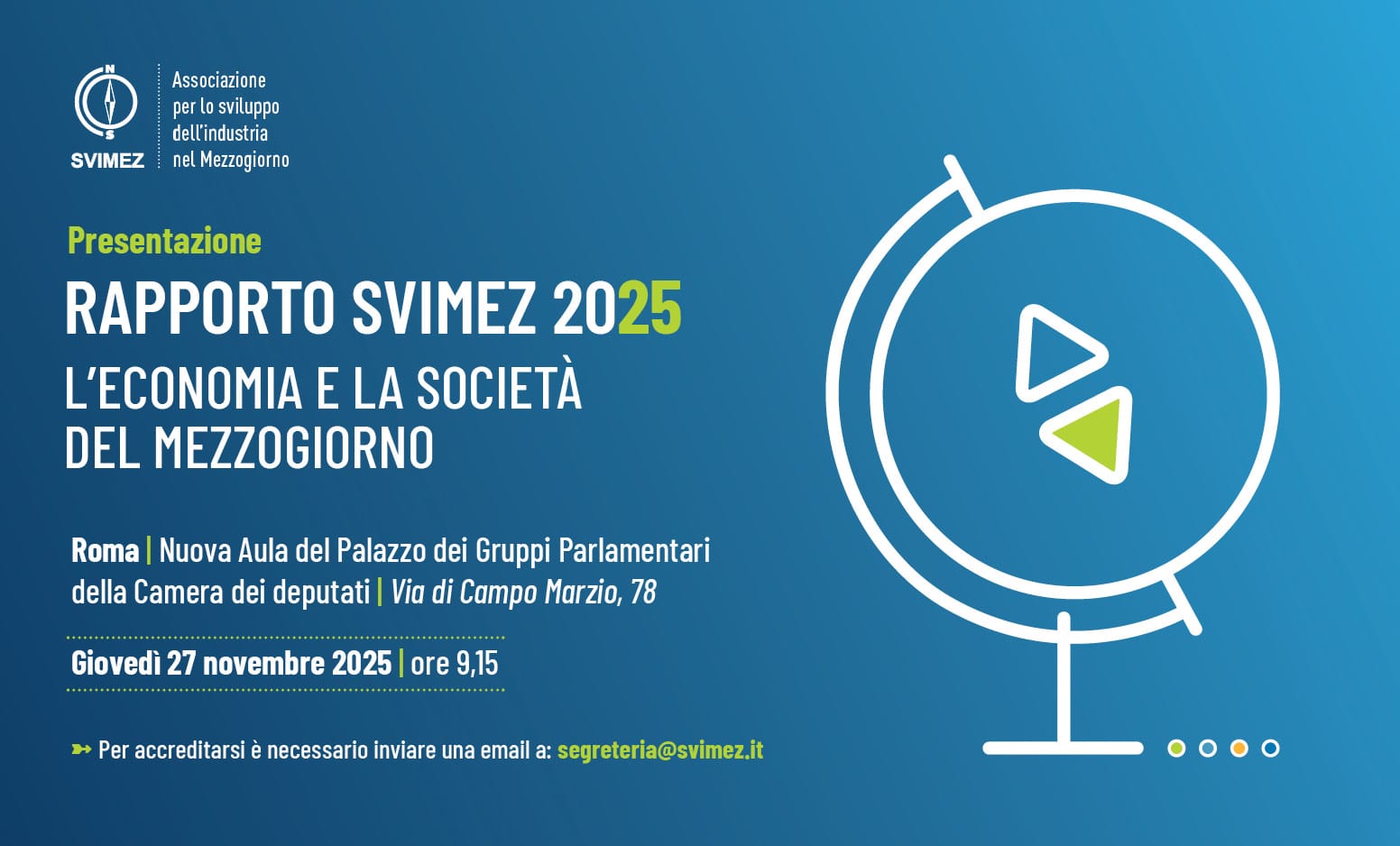 Presentazione del Rapporto Svimez 2025 - L’economia e la società del Mezzogiorno