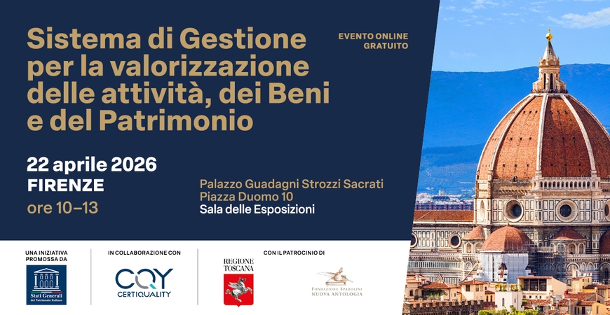 Presentazione Standard di certificazione per la valorizzazione dei Beni e del Patrimonio