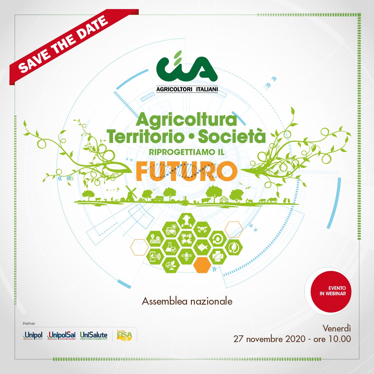 Agricoltura-Territorio-Società. Riprogettiamo il futuro - Assemblea nazionale di Cia-Agricoltori Italiani