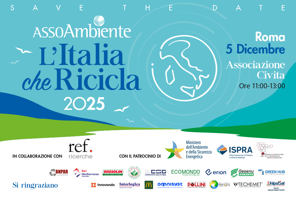 Presentazione Report “L’Italia che Ricicla 2025"