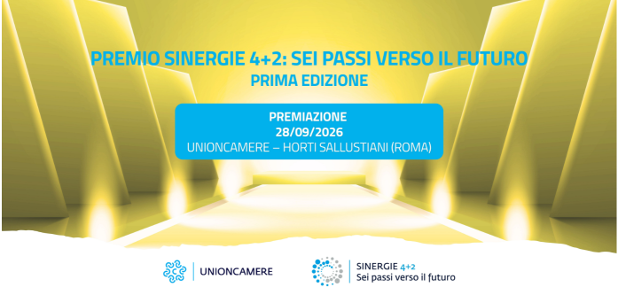 Premio: "Sinergie 4+2: sei passi verso il futuro": proclamazione dei vincitori