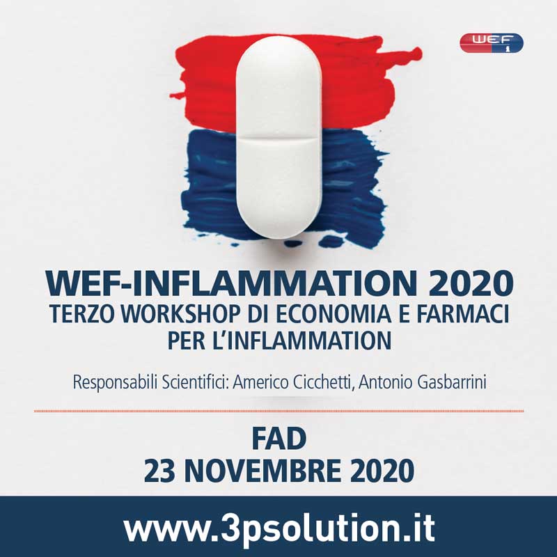 WEF Inflammation 2020 - terzo workshop di economia e farmaci per l'inflammation