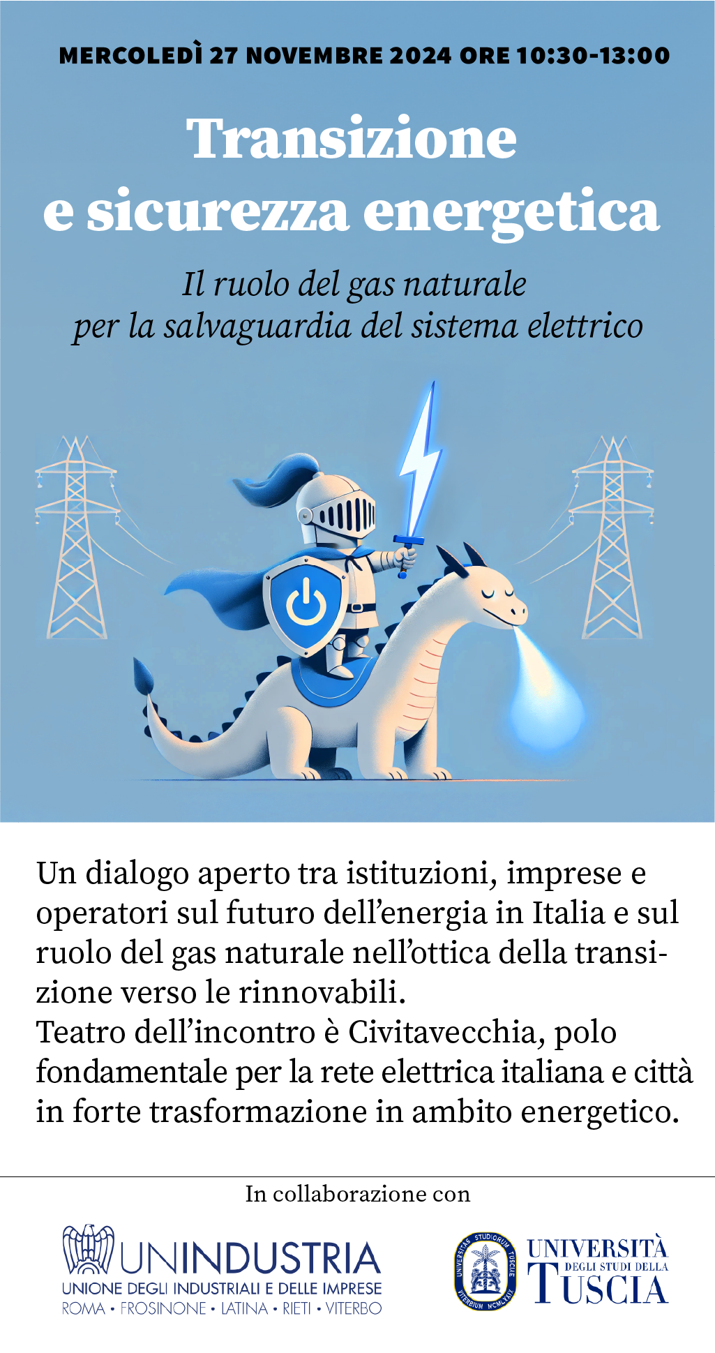 Transizione e sicurezza energetica - Il ruolo del gas naturale per la salvaguardia del sistema elettrico