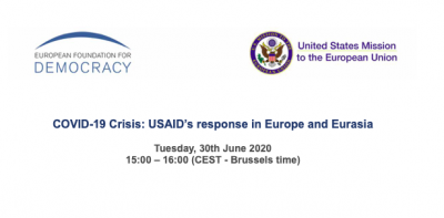 COVID-19 Crisis: USAID’s response in Europe and Eurasia