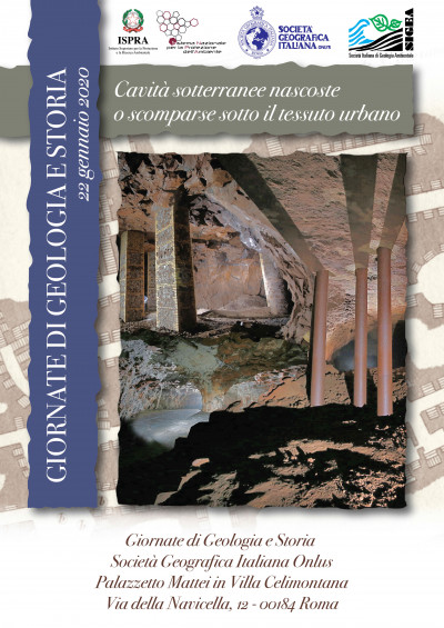 Terza giornata di Geologia e Storia: Cavità sotterranee nascoste o scomparse sotto il tessuto urbano 