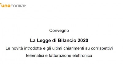 La Legge di Bilancio 2020