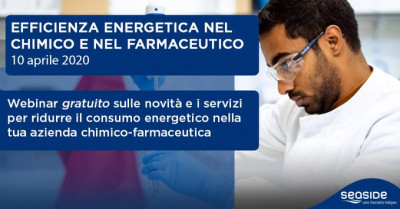 L’efficienza energetica nel chimico e nel farmaceutico