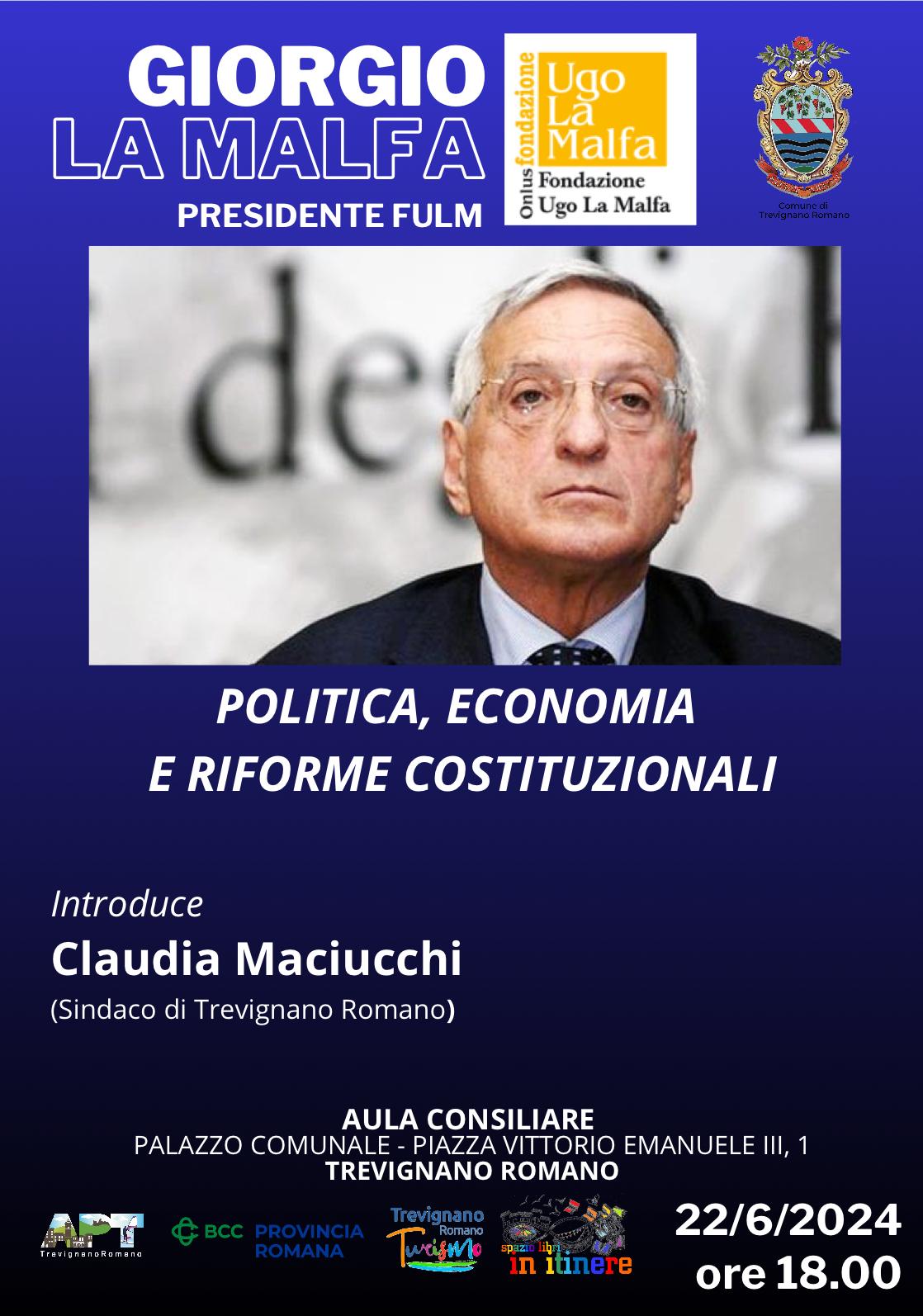 Politica, economia e riforme costituzionali