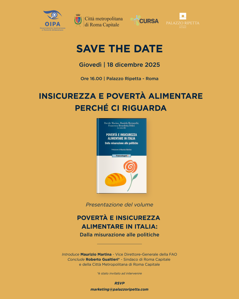 Insicurezza e povertà alimentare. Perché ci riguarda