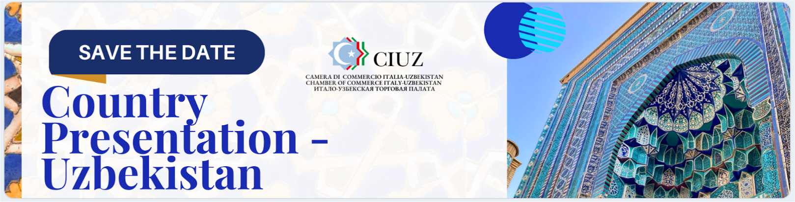 Country Presentation Uzbekistan alla Camera dei Deputati