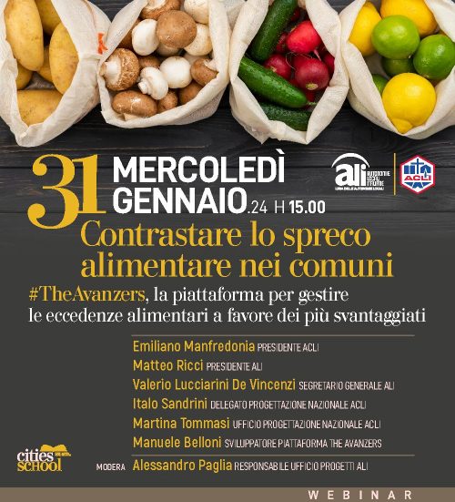 Contrastare lo spreco alimentare nei Comuni
