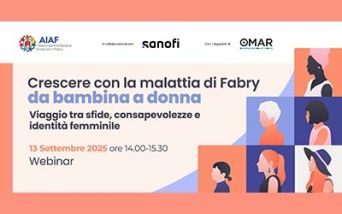 Crescere con la malattia di Fabry: da bambina a donna. Viaggio tra sfide, consapevolezze e identità femminile